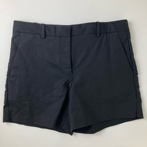 Gap Shorts Womens 2R Tailored Black Preppy Classic Cotton Blend - Picture 1 of 6
